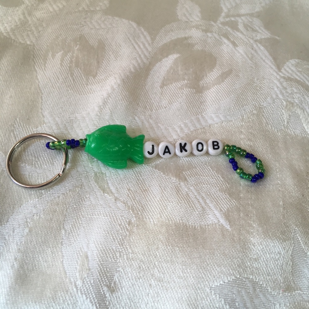 JAKOB personalized keychain-NEW